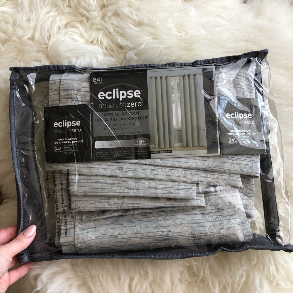 New ECLIPSE 100% blackout curtain